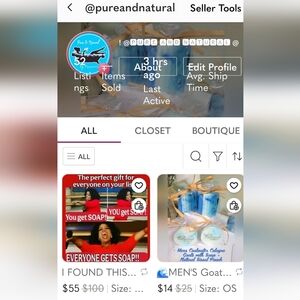 Please Check Out My Other Closet @pureandnatural